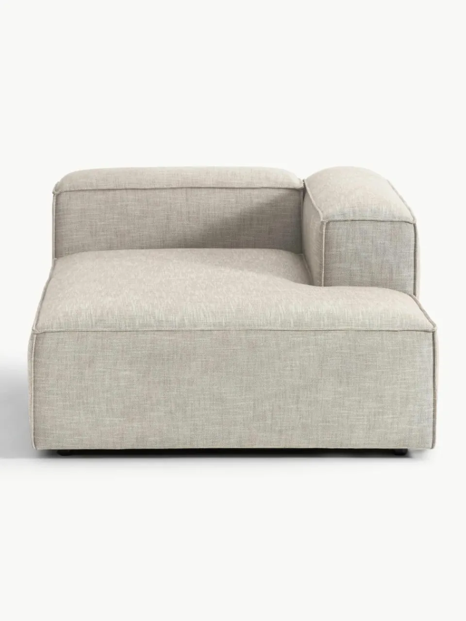 Chaise longue hoekmodule Lennon van linnenmix^Westwing Collection Online