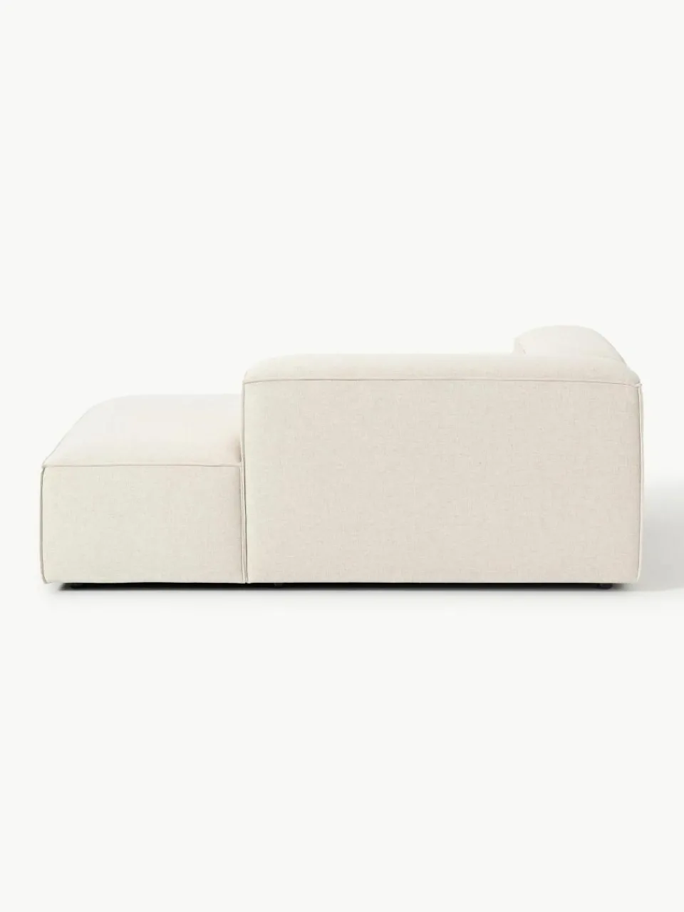 Chaise longue hoekmodule Lennon van linnenmix^Westwing Collection Discount