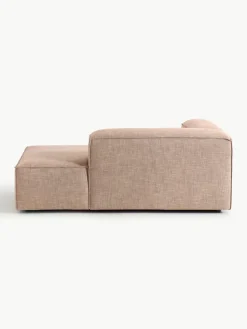 Chaise longue hoekmodule Lennon van linnenmix^Westwing Collection Hot