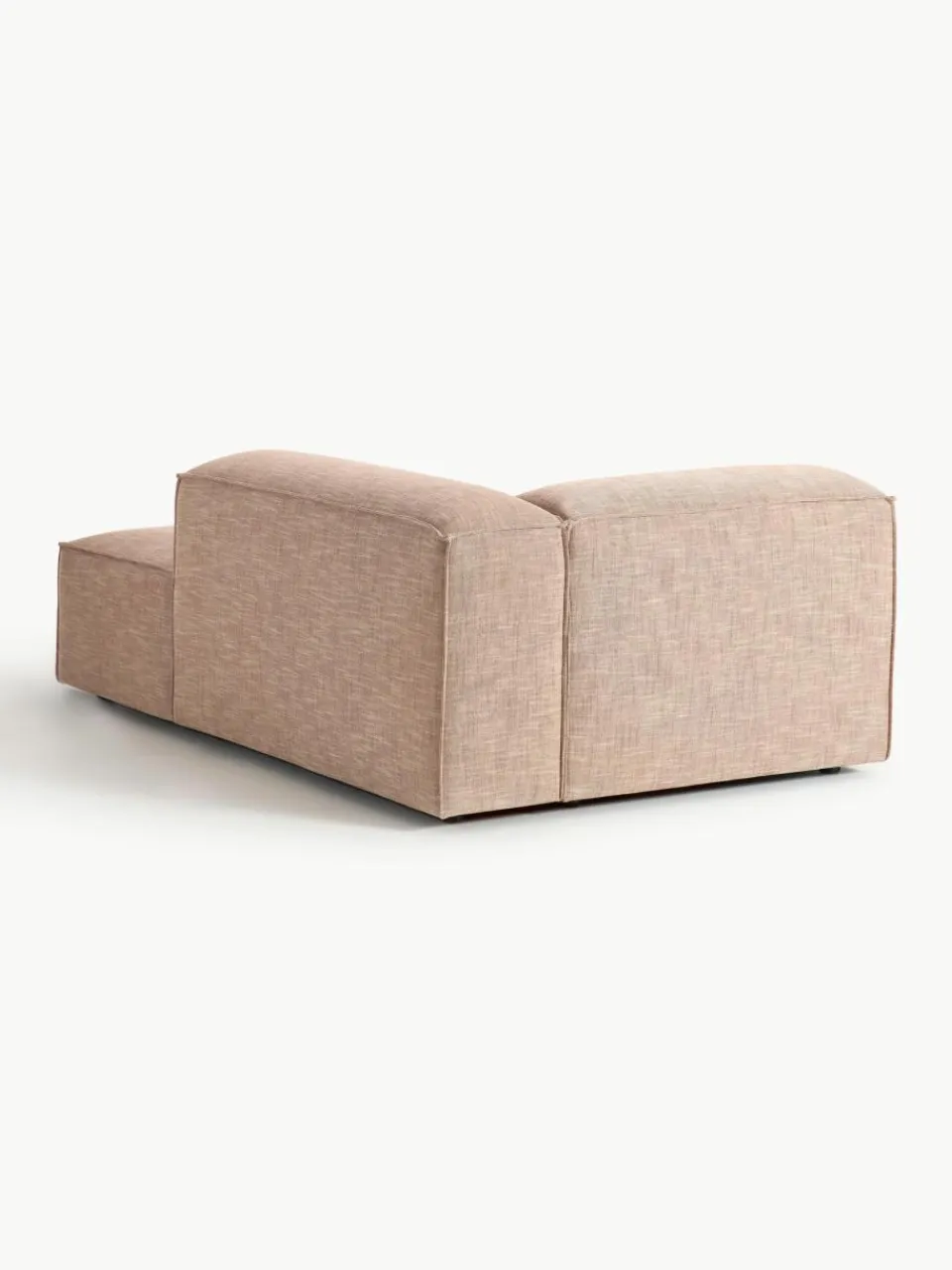 Chaise longue hoekmodule Lennon van linnenmix^Westwing Collection Hot