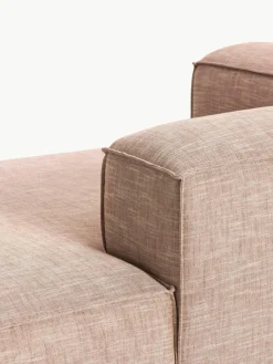 Chaise longue hoekmodule Lennon van linnenmix^Westwing Collection Hot