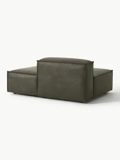 Chaise longue module Lennon van gerecycled leer^Westwing Collection Hot