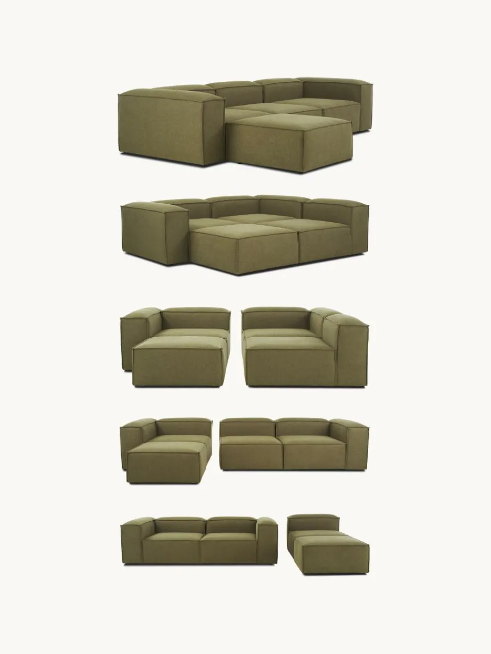 Chaise longue module Lennon^Westwing Collection Sale