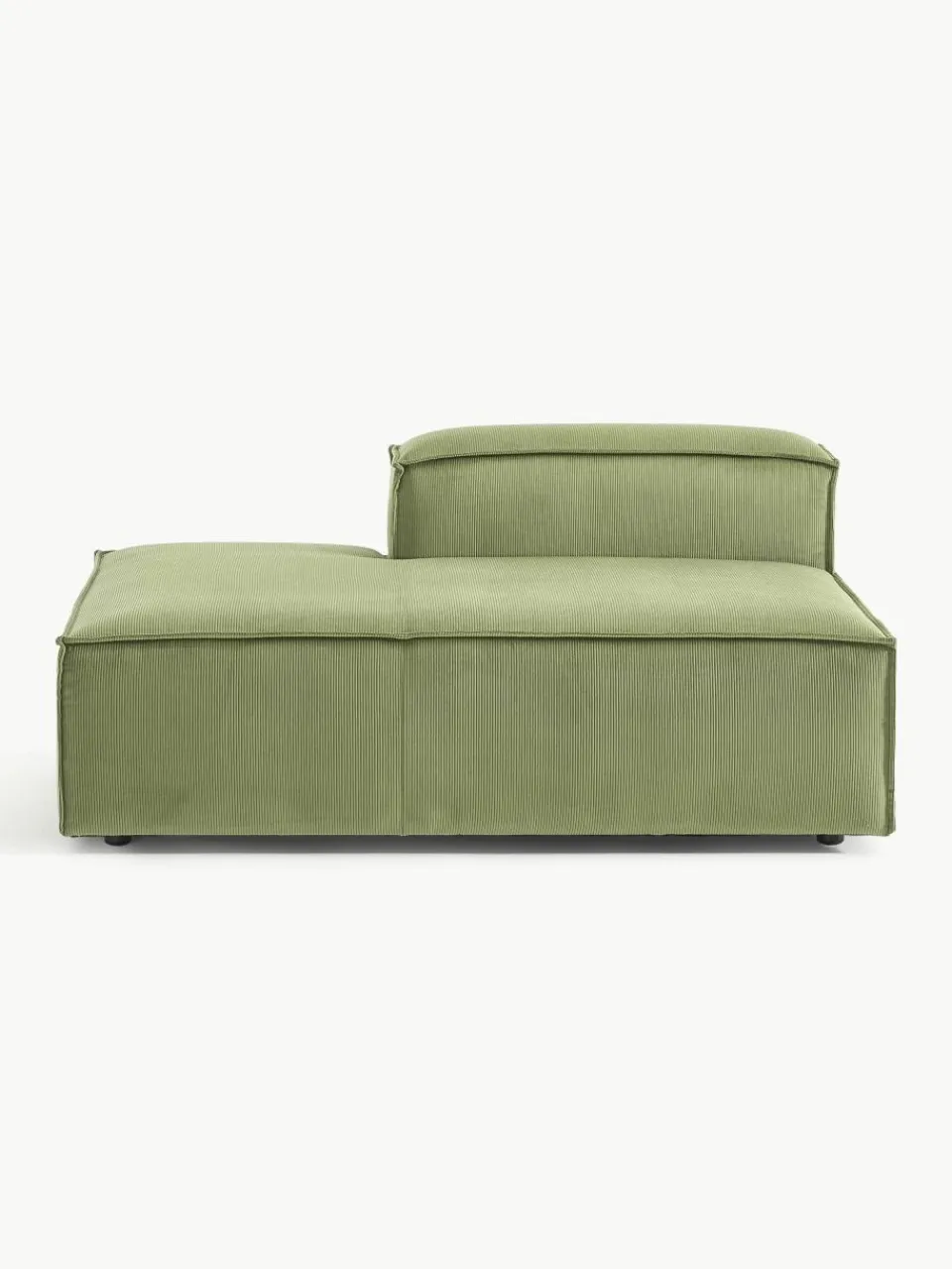 Chaise longue module Lennon van corduroy^Westwing Collection New