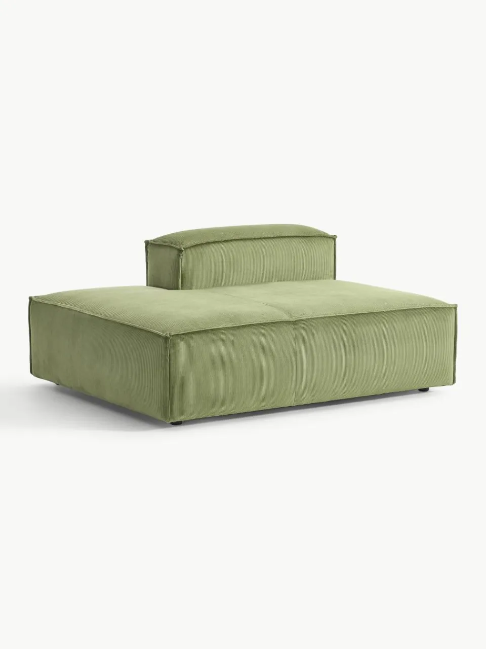 Chaise longue module Lennon van corduroy^Westwing Collection New