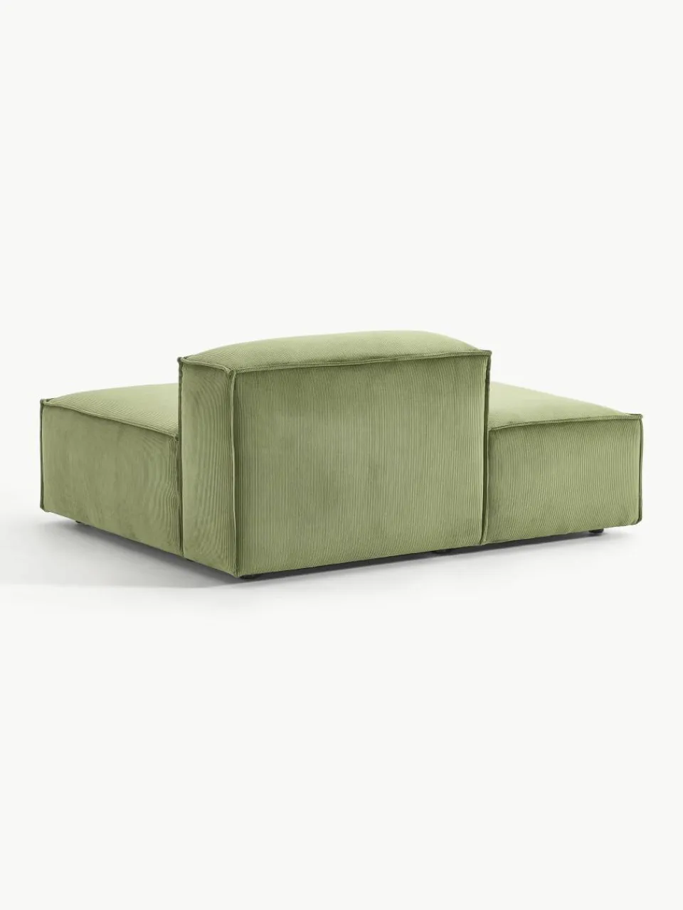 Chaise longue module Lennon van corduroy^Westwing Collection New