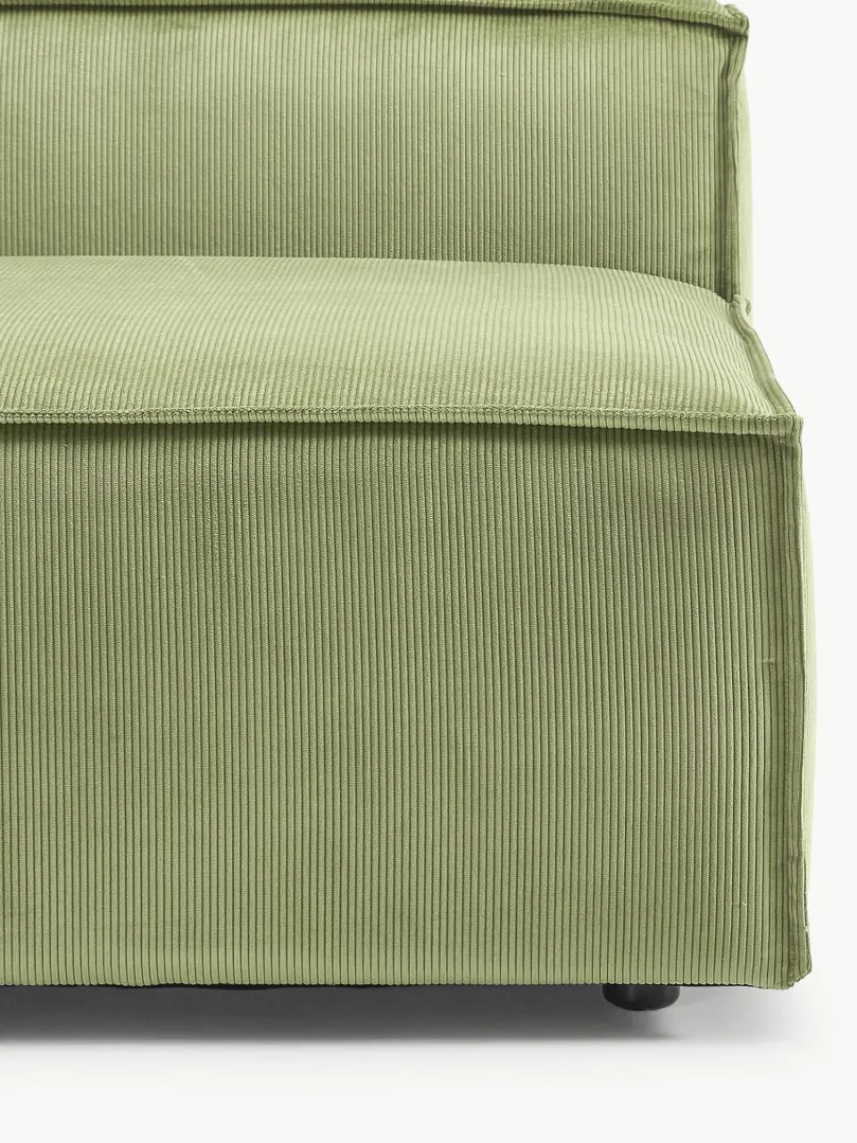Chaise longue module Lennon van corduroy^Westwing Collection New
