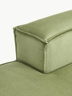 Chaise longue module Lennon van corduroy^Westwing Collection New