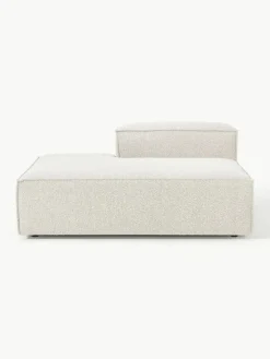 Chaise longue module Lennon van bouclé^Westwing Collection Fashion