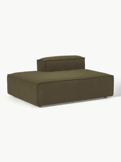 Chaise longue module Lennon uit bouclé^Westwing Collection Best