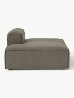 Chaise longue module Lennon uit bouclé^Westwing Collection Sale