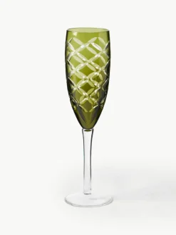 Champagneglazen Cuttings, set van 6^Pols Potten Sale