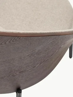 Chenille lounge fauteuil Eamy^Westwing Online