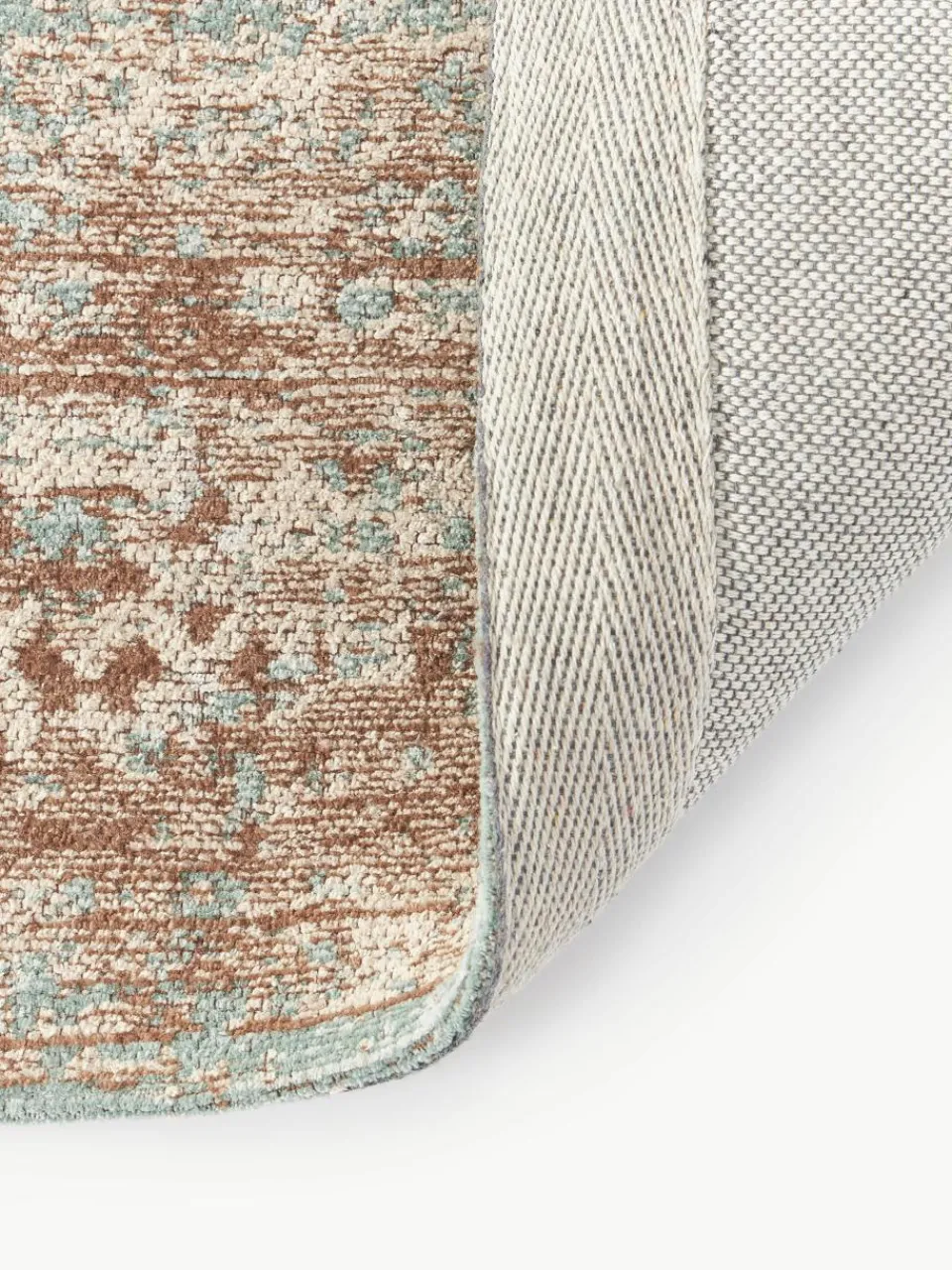 Chenille vloerkleed Rimini, handgeweven^Westwing Collection Best