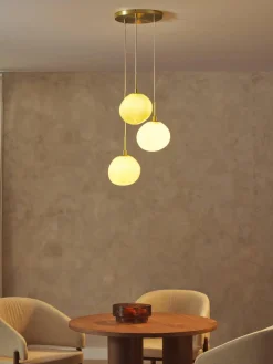 Cluster hanglamp Josie van opaalglas^Westwing Collection Discount