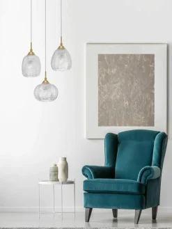Cluster hanglamp Vario van gesatineerd glas^Nova Luce Sale