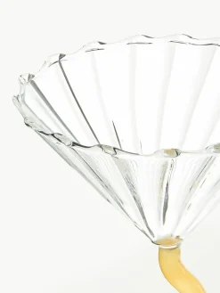 Cocktailglazen Curve van borosilicaatglas, 2 stuks^&k Amsterdam New