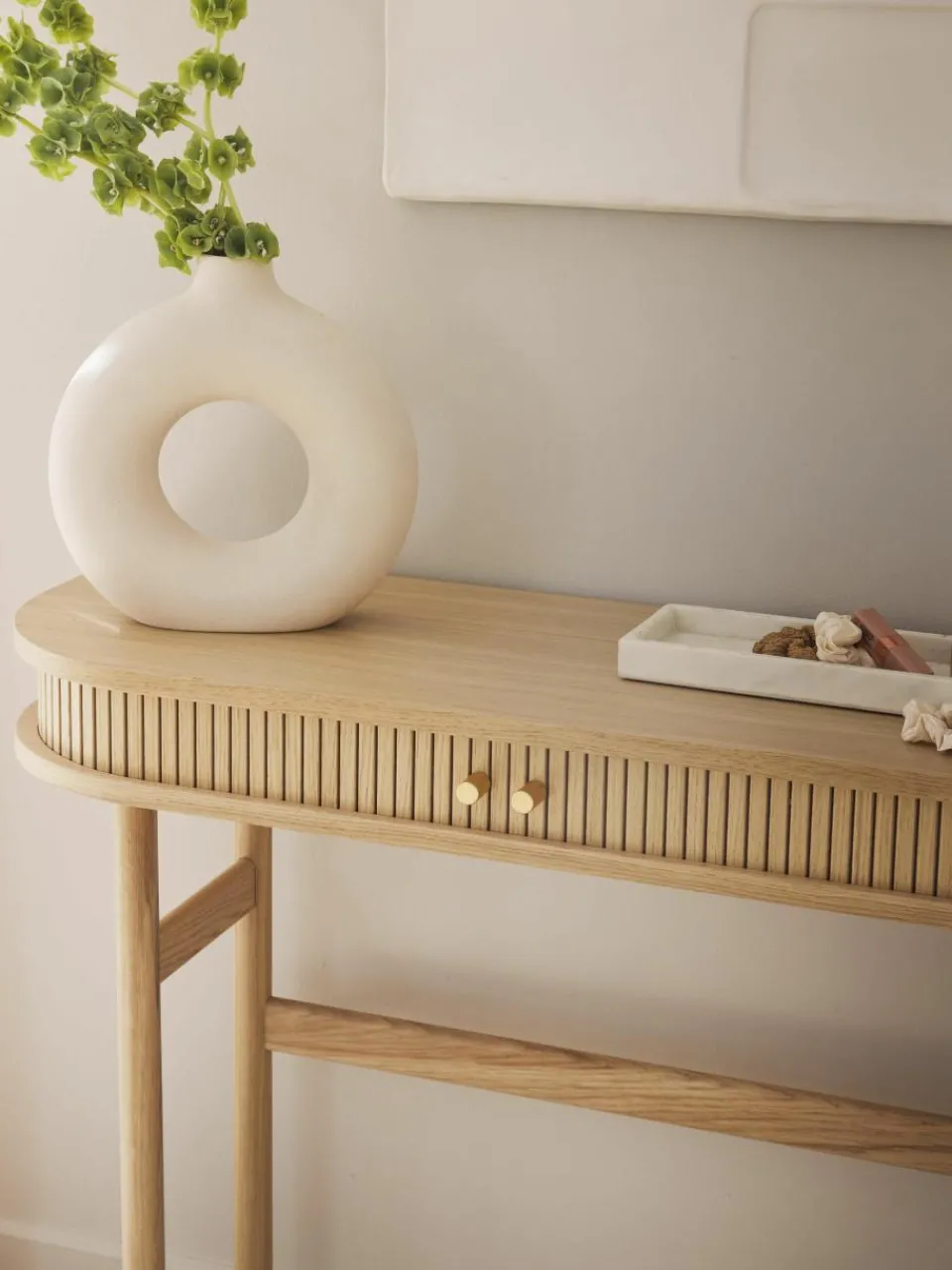 Console Calary met geribde voorzijde^Westwing Collection Online