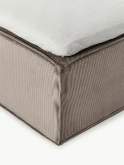 Corduroy boxspring bed Lennon^Westwing Collection Online