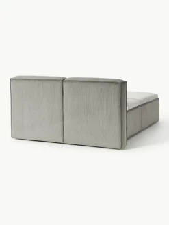 Corduroy boxspring bed Lennon^Westwing Collection Best