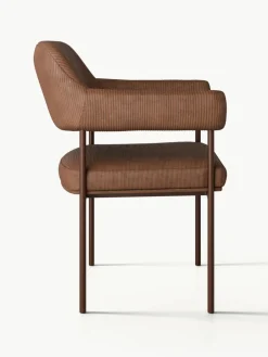 Corduroy fauteuil Zoe^Westwing Collection Fashion