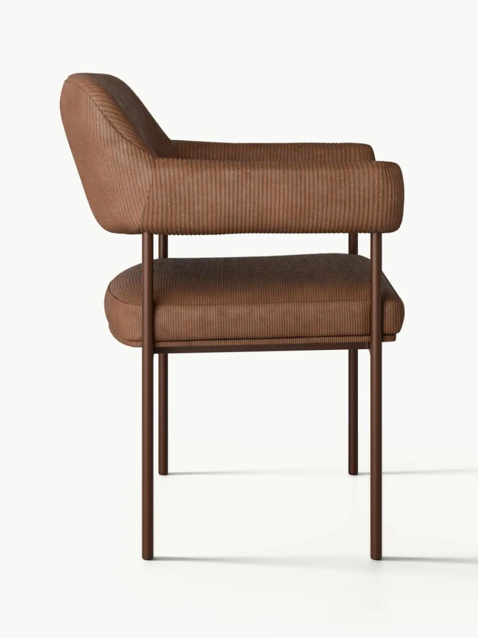 Corduroy fauteuil Zoe^Westwing Collection Fashion