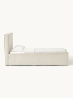 Corduroy gestoffeerd bed Dream^Westwing Collection Sale