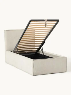 Corduroy gestoffeerd bed Dream met opbergruimte^Westwing Collection Clearance