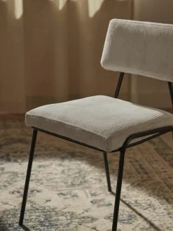 Corduroy gestoffeerde stoelen Mats, 2 stuks^Westwing Collection Clearance