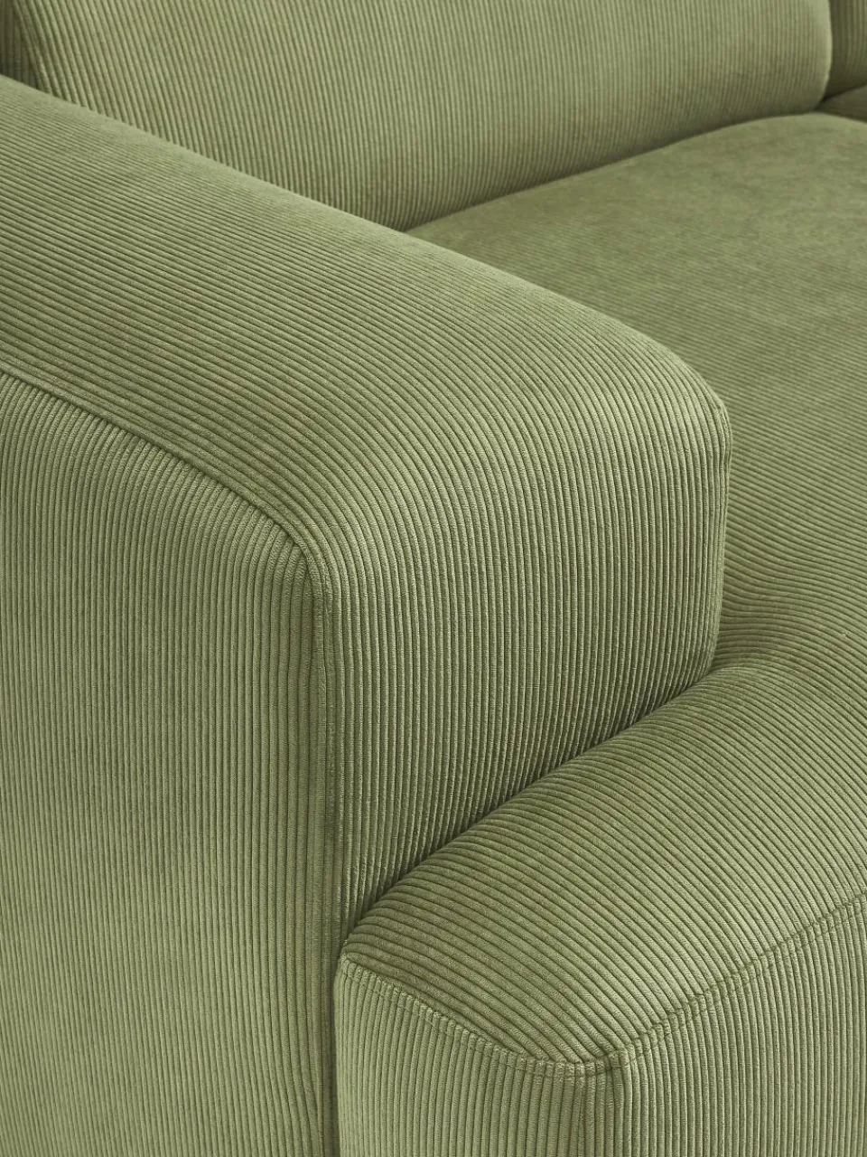 Corduroy hoekbank Melva (4-zits)^Westwing Collection Clearance
