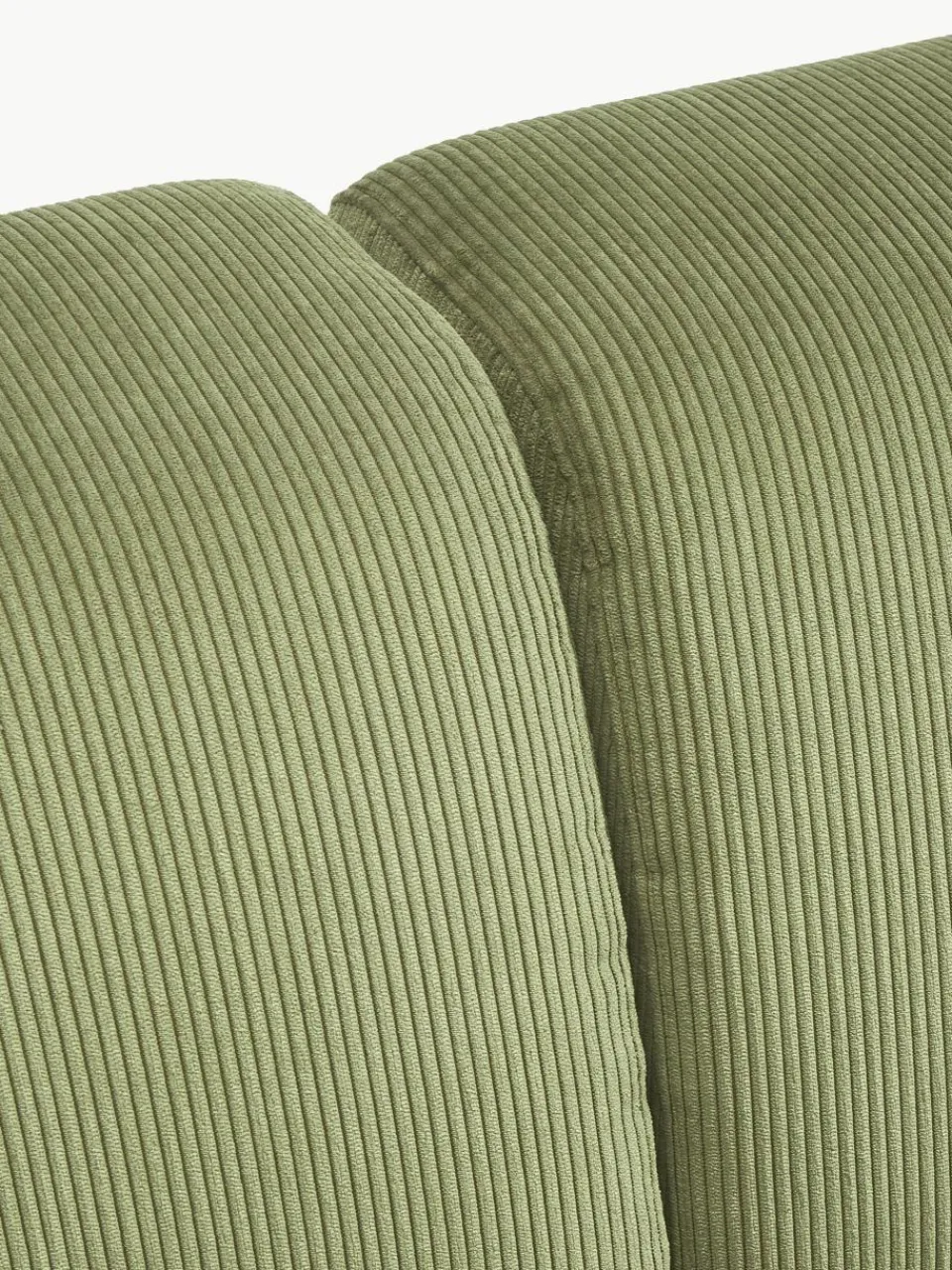 Corduroy hoekbank Melva (4-zits)^Westwing Collection Clearance