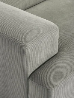 Corduroy hoekbank Melva (3-zits)^Westwing Collection Outlet