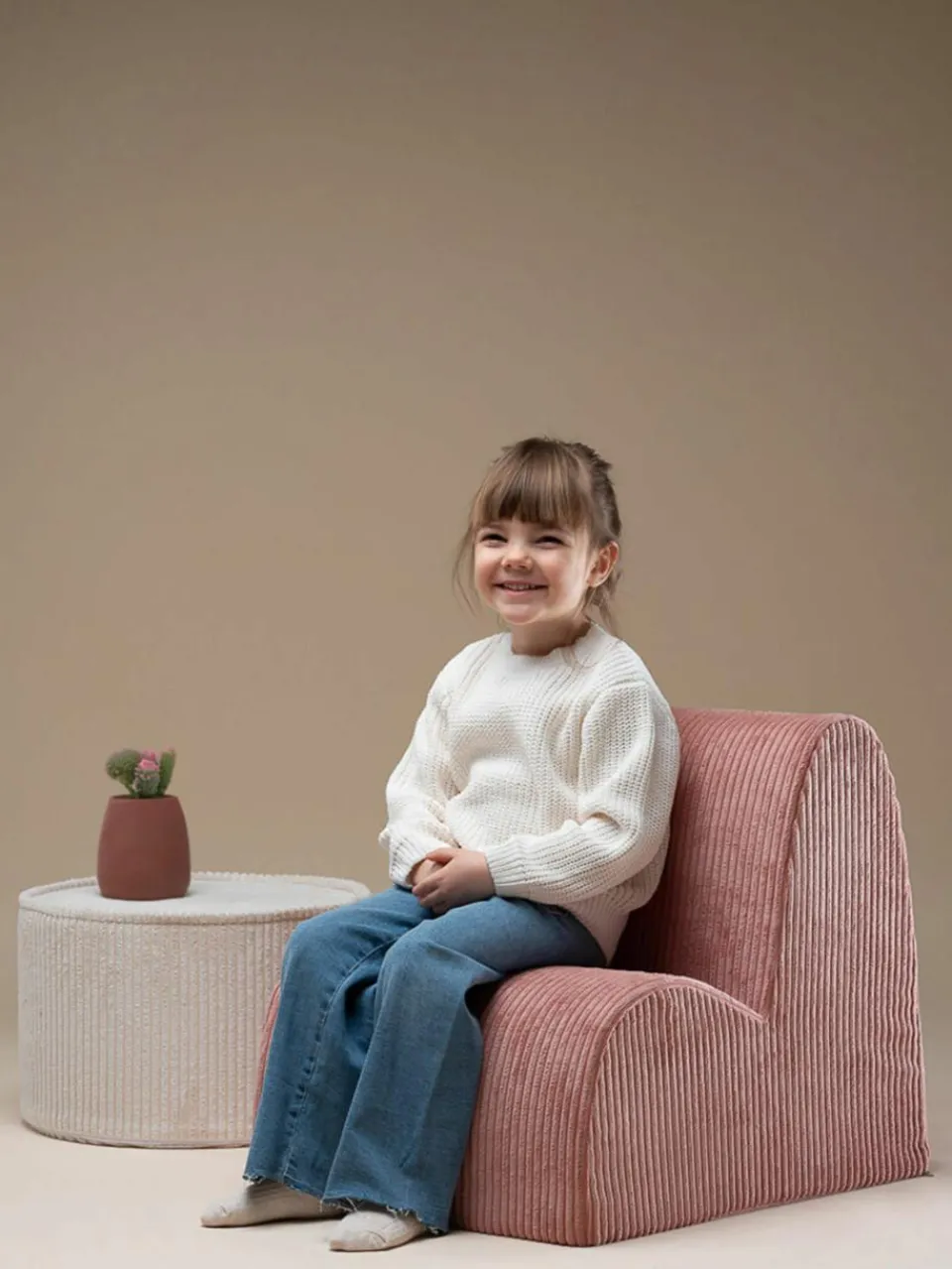 Corduroy kinderstoel Cloud^Wigiwama Best