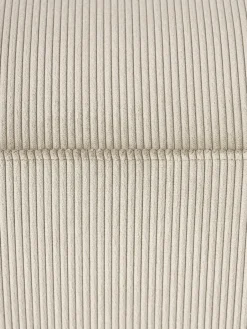 Corduroy poef Melva, B 99 x D 72 cm^Westwing Collection Best
