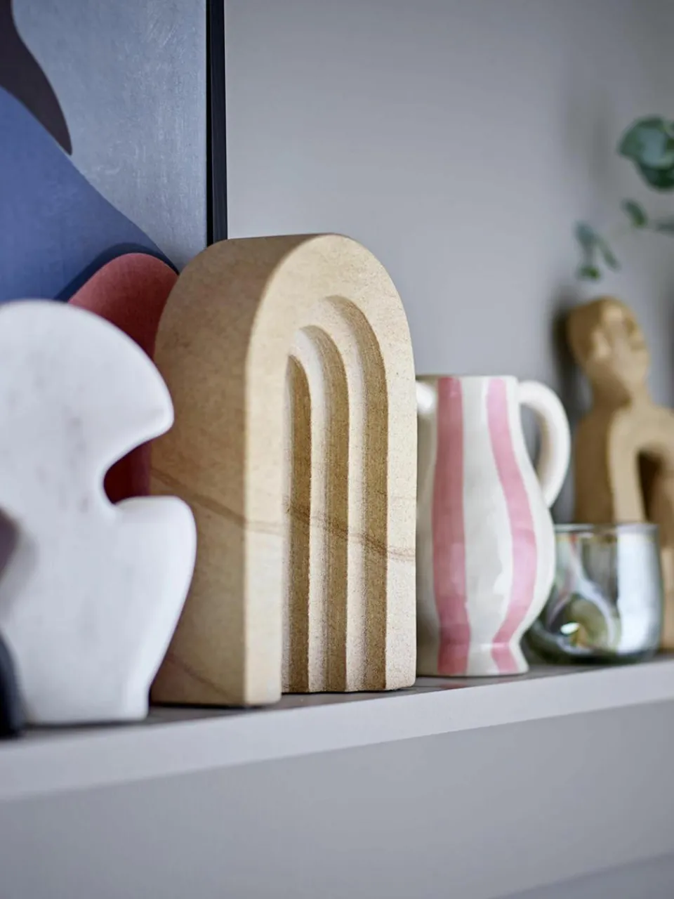 Decoratief object Laia van zandsteen^Bloomingville Hot