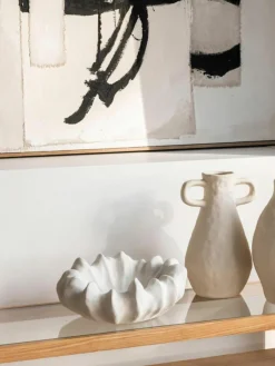 Decoratieve schaal Coral van keramiek^ANDREA HOUSE Discount