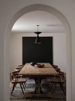 Decoratieve schaal Rond van beukenhout^Audo Copenhagen Hot