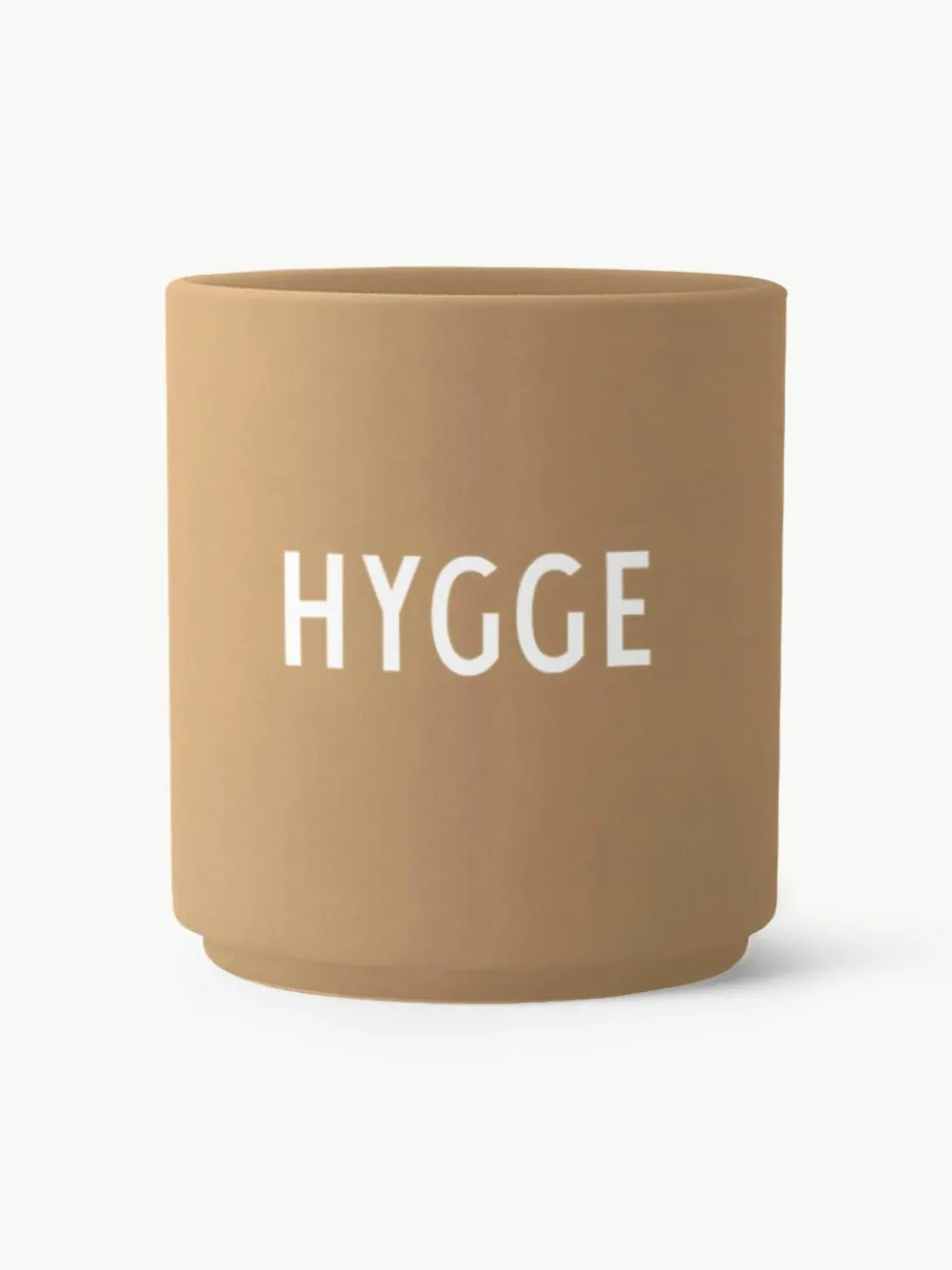 Design beker Favourite HYGGE met opschrift^DESIGN LETTERS Fashion