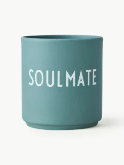Design beker Favourite SOULMATE met opschrift^DESIGN LETTERS Clearance