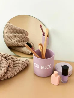 Design beker Favourite YOU ROCK met opschrift^DESIGN LETTERS Hot
