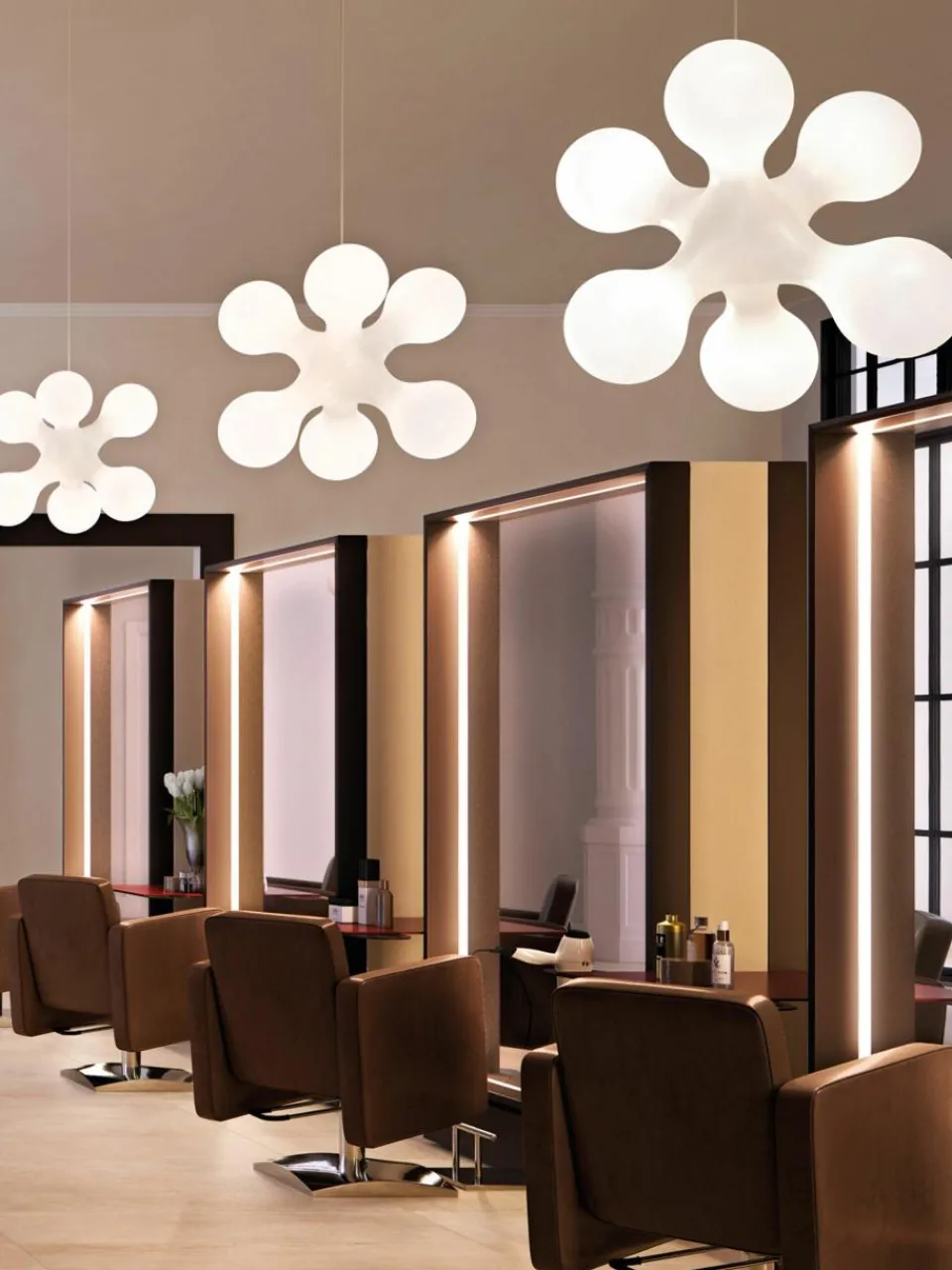 Design hanglamp Atomium, dimbaar^kdln Online