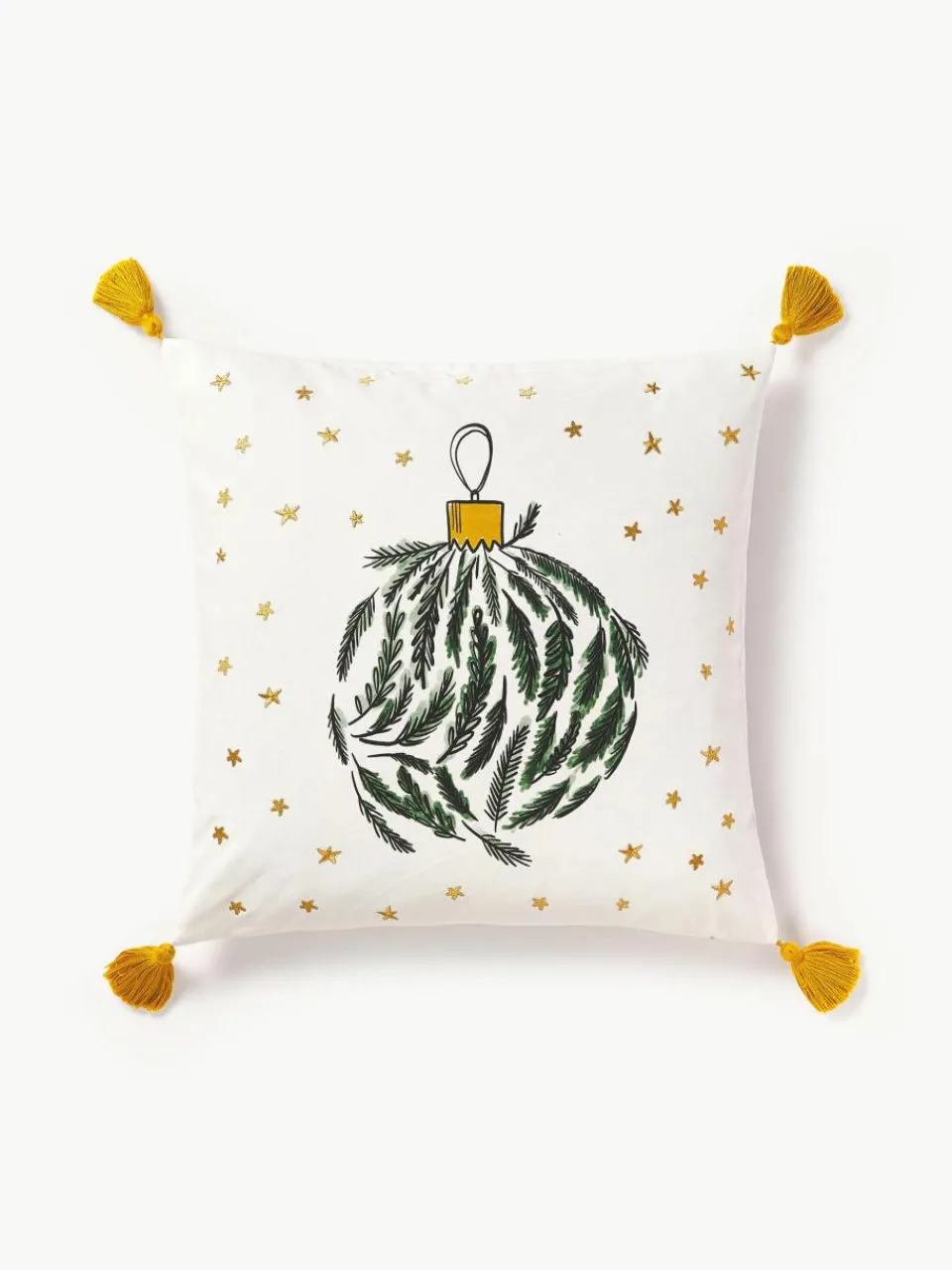 Design katoenen kussenhoes Starry van Kera Till^Westwing Collection Hot