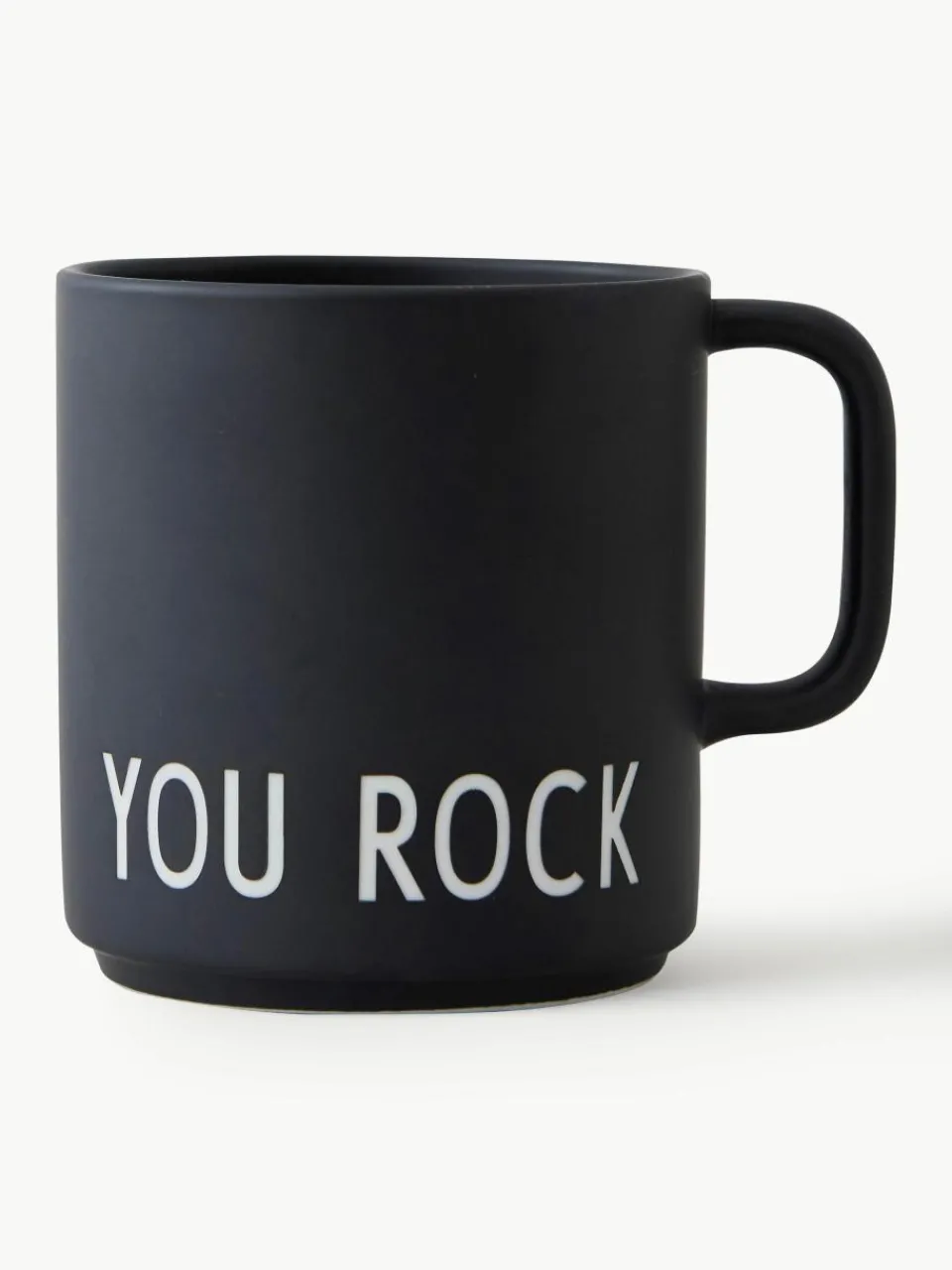Design koffiemok Favourite YOU ROCK met opschrift^DESIGN LETTERS Fashion