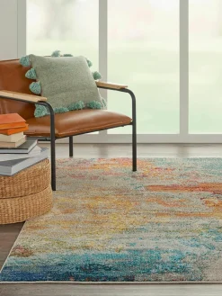 Design laagpolig vloerkleed Celestial^Westwing Clearance