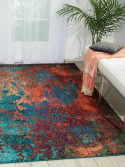 Design laagpolig vloerkleed Celestial^Westwing Fashion