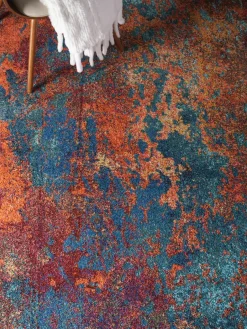 Design laagpolig vloerkleed Celestial^Westwing Fashion