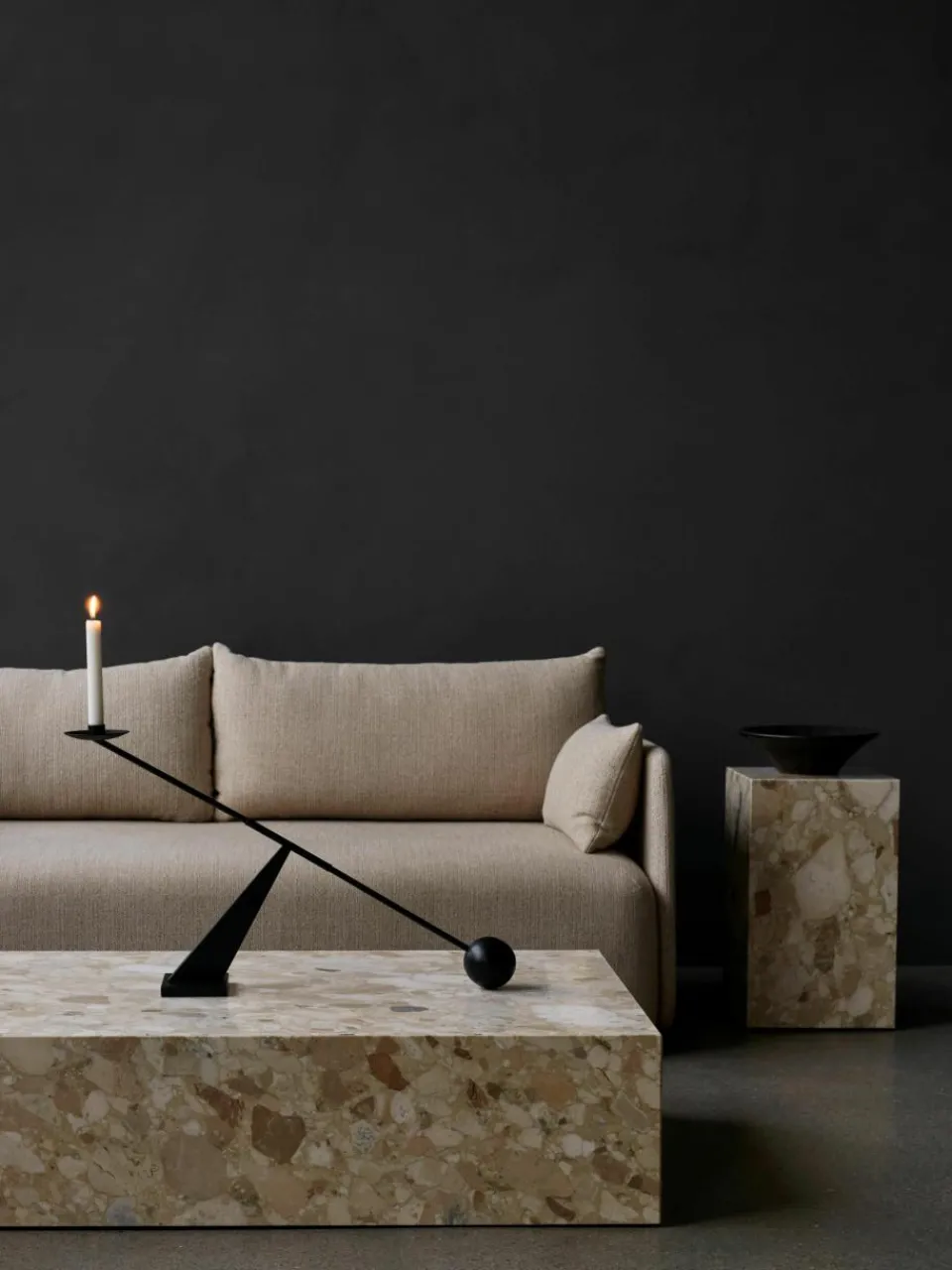 Design metalen kandelaar Interconnect^Audo Copenhagen Online