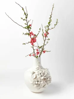 Design porseleinen vaas Rose, H 37 cm^Pols Potten Online