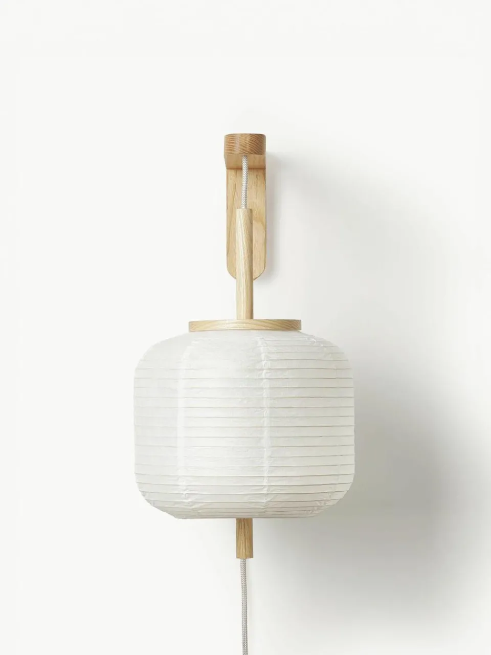 Design wandlamp Misaki van rijstpapier^Westwing Collection Sale