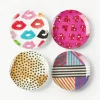 Designer ontbijtborden Carol van porselein, set van 4^Westwing Hot